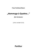 Hommage à Quattro... (1994, rev. 2018)