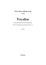 Vocalise für gemischten Chor a capella